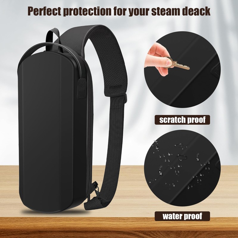 Jqmeg Carrying Case for Steam Deck and Steam Deck OLED