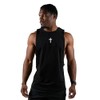 Men's Christian Cross Tank Top (US, Alpha, Medium, Regular, Regular,