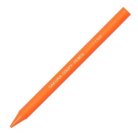 Sakura Craypas JFY Rose #305-10P Coupy Colored Pencils, Fluorescent Orange, 10 Pieces