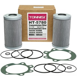 TONNISI 29548988 High Capacity Transmission Filter Kit Fits Allison 3000-4000 Transmissions Replaces 29545780, 29558118, 29558329, 29526898, 29540494, 29558295, PT9415-MPG, P560971, HF28943, 29545782