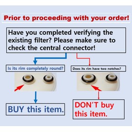 Replacement Filter Compatible with HG Type Water Ionizers (Not Compatible with HGN Models and K8) by Ionhitech