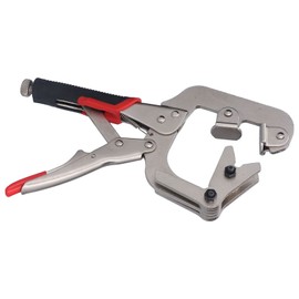 Welding Clamps, C Clamp Locking Pliers Chrome Vanadium Steel for Square Round Pipe Wood Cylinders