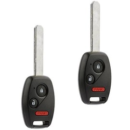 Key Fob fits 2005 2006 2007 2008 Honda Pilot Keyless Entry Remote (CWTWB1U545) with Instructions, Set of 2