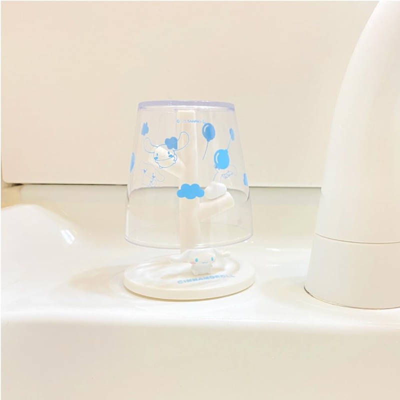 Hassey Top-in Mini Gargle Cup & Stand Cinnamoroll SR-3380