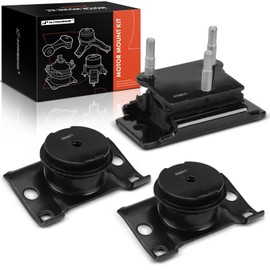 A-Premium 3PCS Engine Motor Mount and Transmission Mount Kit Compatible with Nissan Frontier 2005-2019, Pathfinder 2005-2012, Xterra 2005-2015, 4.0L, 4WD