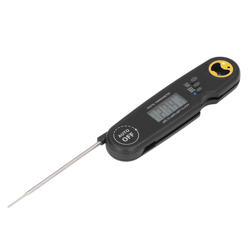 Food Thermometer Folding Waterproof Electrical Meat Thermometer Probe Quick Temperature