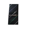 Swank Longinus Spear Tie & Tie Bar Set (Silver) (Tie/Tie