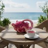 Blue Sky Ceramics Red Octopus Teapot, Multi
