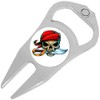 NewCharms Pirate Skull Golf Ball Marker Divot Repair Tool Bottle