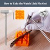 Watch Link Removal Kit, SIXCOLORS Professional Watch Repair Tool Kit