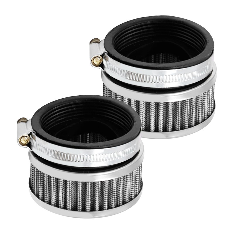 48mm-52mm Stainless Steel Air Intake Filter with Clamp Fits for