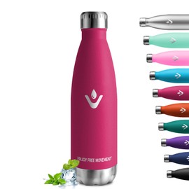 Thermos Flask, 750 ml, Metal Thermos Flask, Double-Walled, Stainless Steel Drinking Bottle, BPA-Free, Suitable for Carbonated Drinks, Insulated Flask for Camping, Children, Fitness, Fizz, Sports