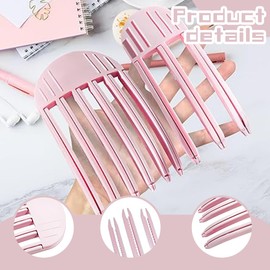 XUZOPIM Pack of 3 Volume Clips for Hairline Volume Hair Curlers Volume Clips Hair 3/6 Teeth Traceless Hair Clip Fluffy Hair Volumiser Clips Hair Root Lifting Clips for Men and Women