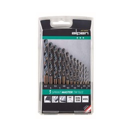 Alpen 811101100 Drill Bit Case Sprint Master TM, Grey, 13/2