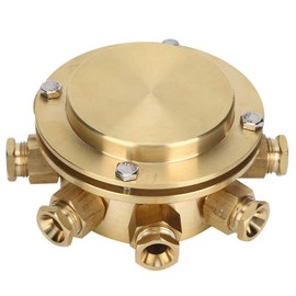 Outdoor Junction Box, Junction Box, 8Hole Fountains Tunnel Lights for Outdoor Equipment Light Underground Lights