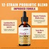 USDA Organic Liquid Probiotic for Kids, Women & Men, Toddler