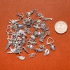 Echoed Elegance Silver Cute Charms Bulk for Bracelets Jewelry Making