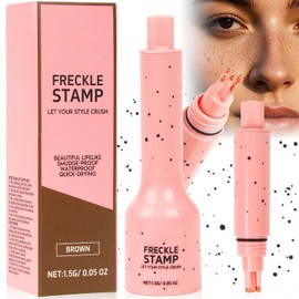Dandin Freckle Pen, Freckle Stamp Pen, Freckles Pens, Quick-drying Compact Waterproof Freckle Stamp, for Creative Makeup Looks Stage Performances Cosplay Everyday