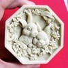 Easter Bunny Silicone Soap Molds for Soap Making Rabbit DIY