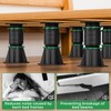 4 Pack Adjustable Bed Support Legs - 6.6"-9.8" Height Frame