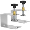 2/4Pcs Cabinet Installation Clamp Stainless Steel Drawer Fixing Clip Adjustable