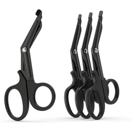 IMKRC 7.5’’ Trauma Shears, Medical Shears, EMT Scissors for Nurses, Doctors, and Medical Students (Pack of 4)