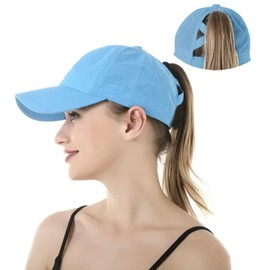 EVD-X Gorra Deportiva Mujer y Hombre para Cabello Largo Actividades al Aire Libre Ajustable Secado Rápido Sol Sombrero Gorra Beisbol Caminata Pesca Golf Senderismo 4x4 (X-5764)