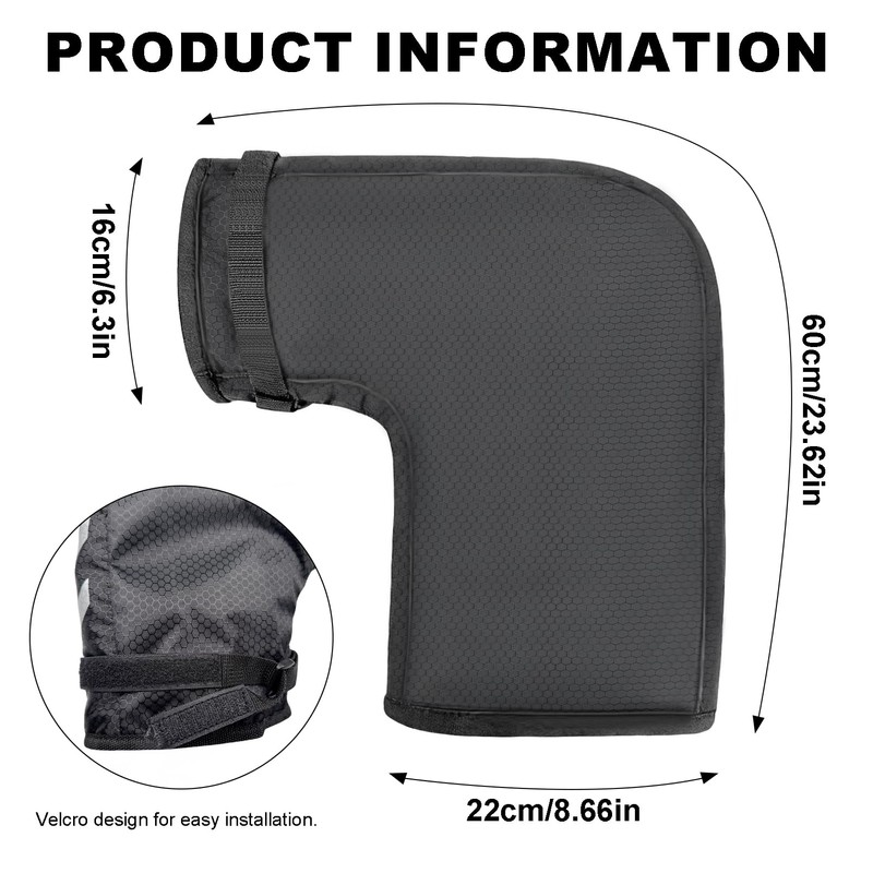 Relwears Bike Handlebar Covers Winter Waterproof Bicycle Gloves Warm