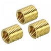 sourcing map Thread Reducing Nuts Insert M10 x 1mm Male