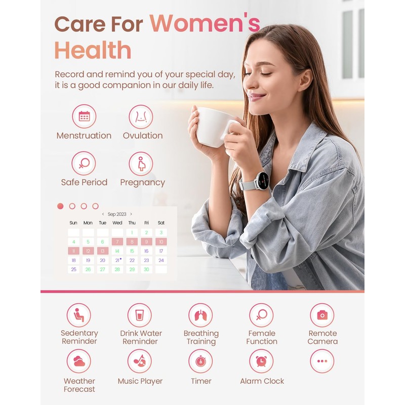 HASAKEI Women's Smartwatch