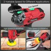 Cordless Buffer Polisher, 12V Mini Wax Buffer & Sander with