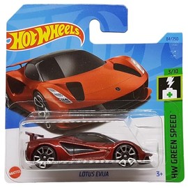 Hot Wheels - Lotus Evija - HW Green Speed 3/10 - HKH56 - Short Card - Sports Car - Dark Red - Mattel 2023