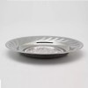 AJC 6 Platos Base Acero Inoxidable Restaurante Redondo 24 Cm