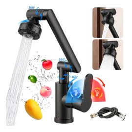 Grifo Cocin Monomando Lavabo Mezcladora Fregadero 1080°