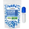 Capsules Express Size 4 Blue/White Empty Gelatin Capsules Kosher Gluten-Free