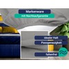 Marie´s Home Pack of 2 Pillowcases for Neck Support Pillow,
