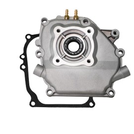 JMCHstore Crankcase Side Cover w/Pulse Fitting for Predator 212 Hemi Coleman B200R CT200U Mini Bike, KT196 Go Kart Baja Massimo MB200 Axis M200 Honda 6.5HP GX160 196 Hisun 196cc 212cc Engine