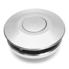 Universal Push Button Billet Hood Pins Lock Clip Kit Aluminum