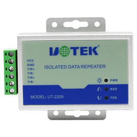 UOTEK Industrial RS485 Repeater with Optical Isolation, UT-2209 with 600W Anti-Surge and ±15KV ESD Protection