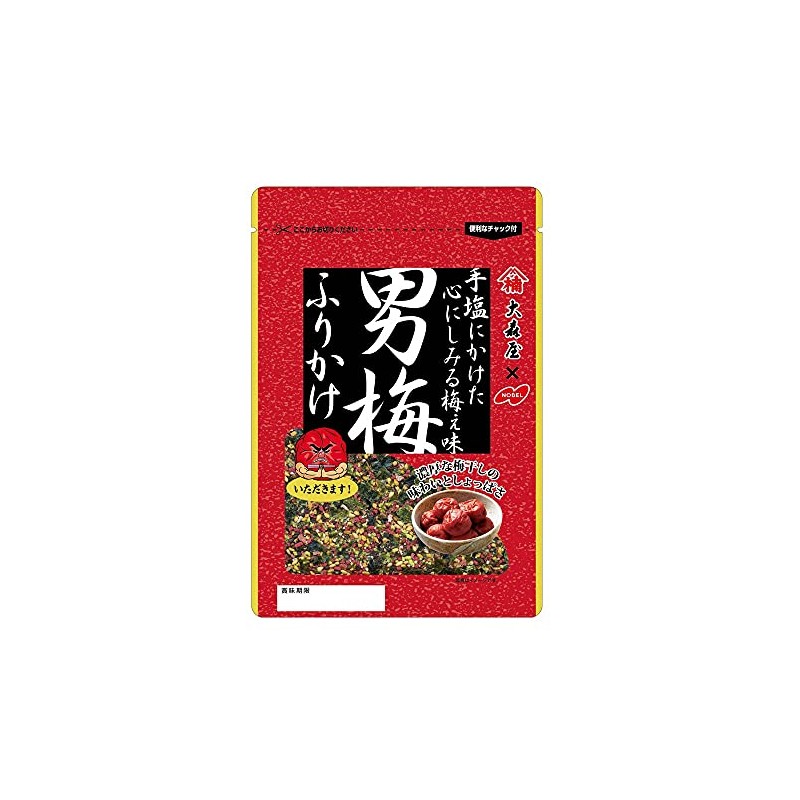Omoriya Otoko Plum Furikake 1.2 oz (35 g)