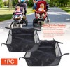 Faderr Stroller Basket, Dustproof Baby Stroller Floor Hanging Basket Basket,