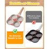 Egg Pan Non Stick, 4 Hole Egg Omelette Pan, Pancake