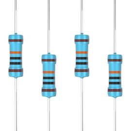 SCOOYUCK 100 pieces 100K Ω ohm resistor 1W 1% tolerance metal film resistors