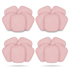 Paños Desmaquillantes Reutilizables, Almohadillas de Microfibra para Limpieza Facial Profunda, Suaves y Lavables (20, Ch)