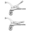 QWORK 9inch Drill Press Locking Clamp, 2 Pack, Fix Clamp,