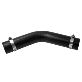 1 pc 573-011 Gasoline Fuel Filler Neck hose 1-1/2" (1.5in) ID-12" Long with 2pcs Hose Clamps for Ford F-150 (1997–2003), F-250 (1997–1999), Lincoln Blackwood (2002–2003)(shape:45 degree)