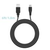 SLLEA (6FT) USB DC Power Charger+Data SYNC Cable Cord Lead