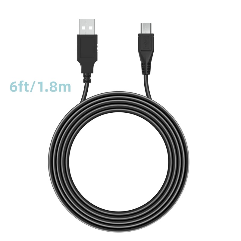 SLLEA (6FT) USB DC Power Charger+Data SYNC Cable Cord Lead