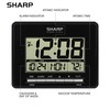 Sharp Atomic Desktop Clock – Auto Set Digital Alarm Clock