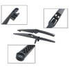 TOTMOX Rear Windshield Back Wiper Arm Blade Set Compatible with